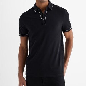 Express Polo - Piped Luxe Pique